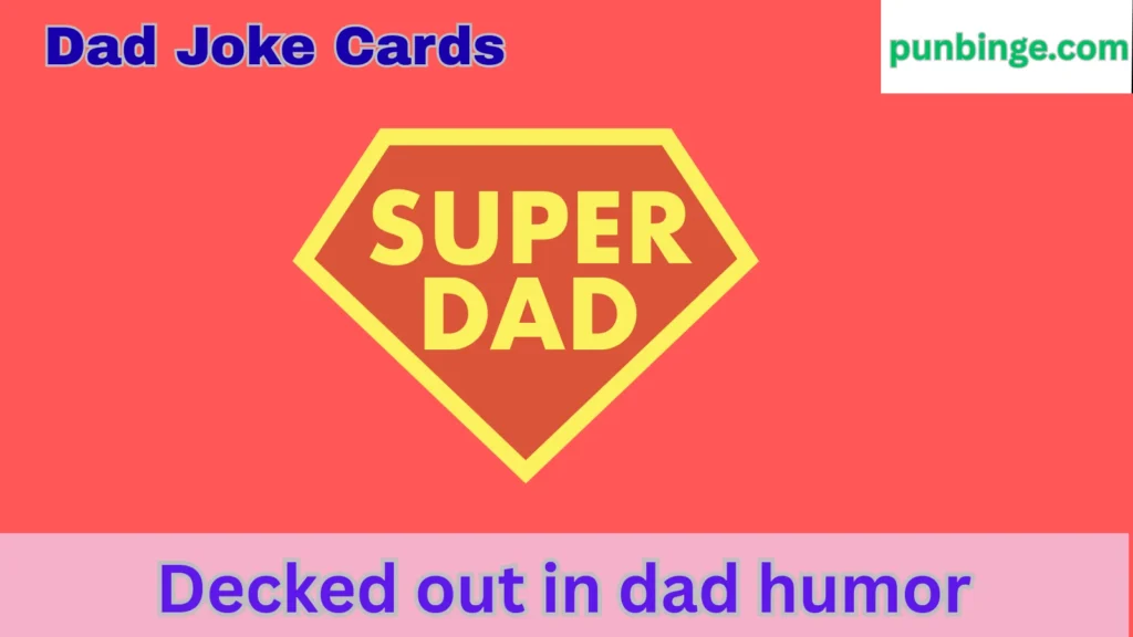 Dad joke cards