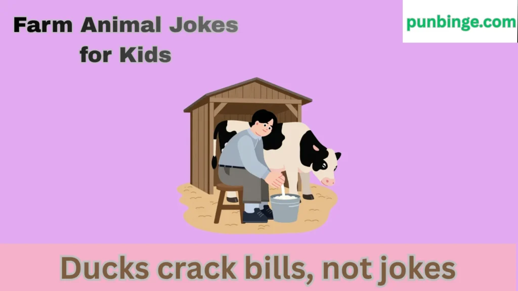 Farm Animal Jokes for Kids