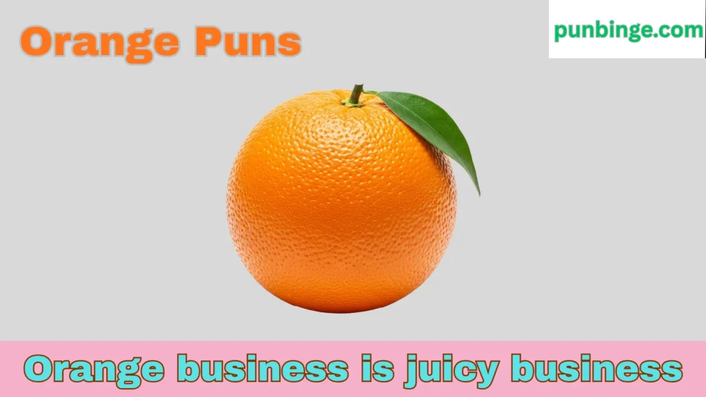 Orange Puns