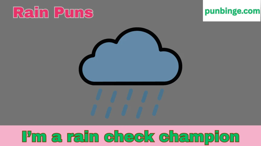 Rain Puns