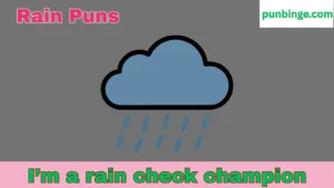 Rain Puns