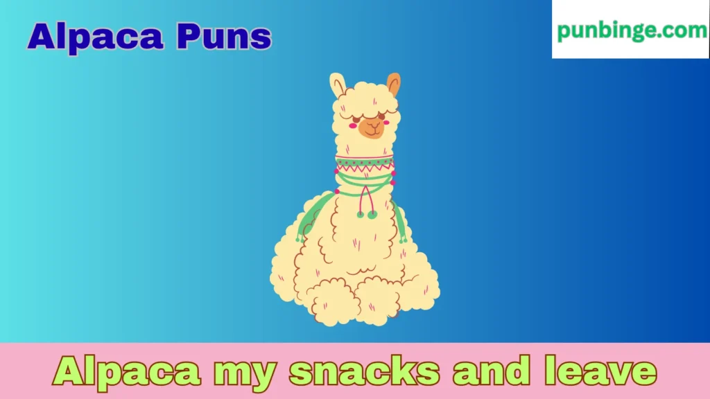 Alpaca Puns