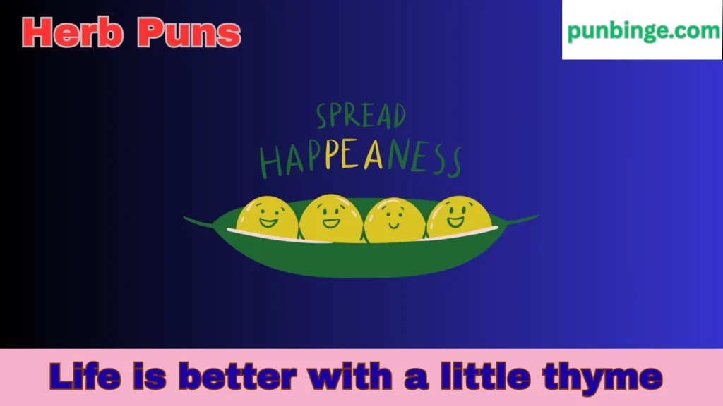 Cute herb puns