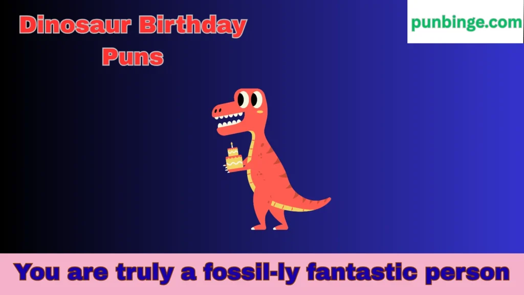 Dinosaur pun compliments