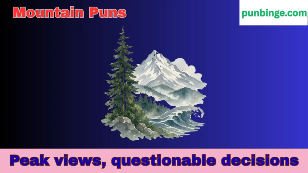 Mountain jokes for adults