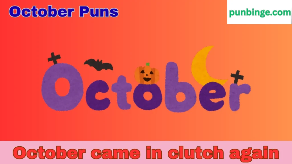October Puns